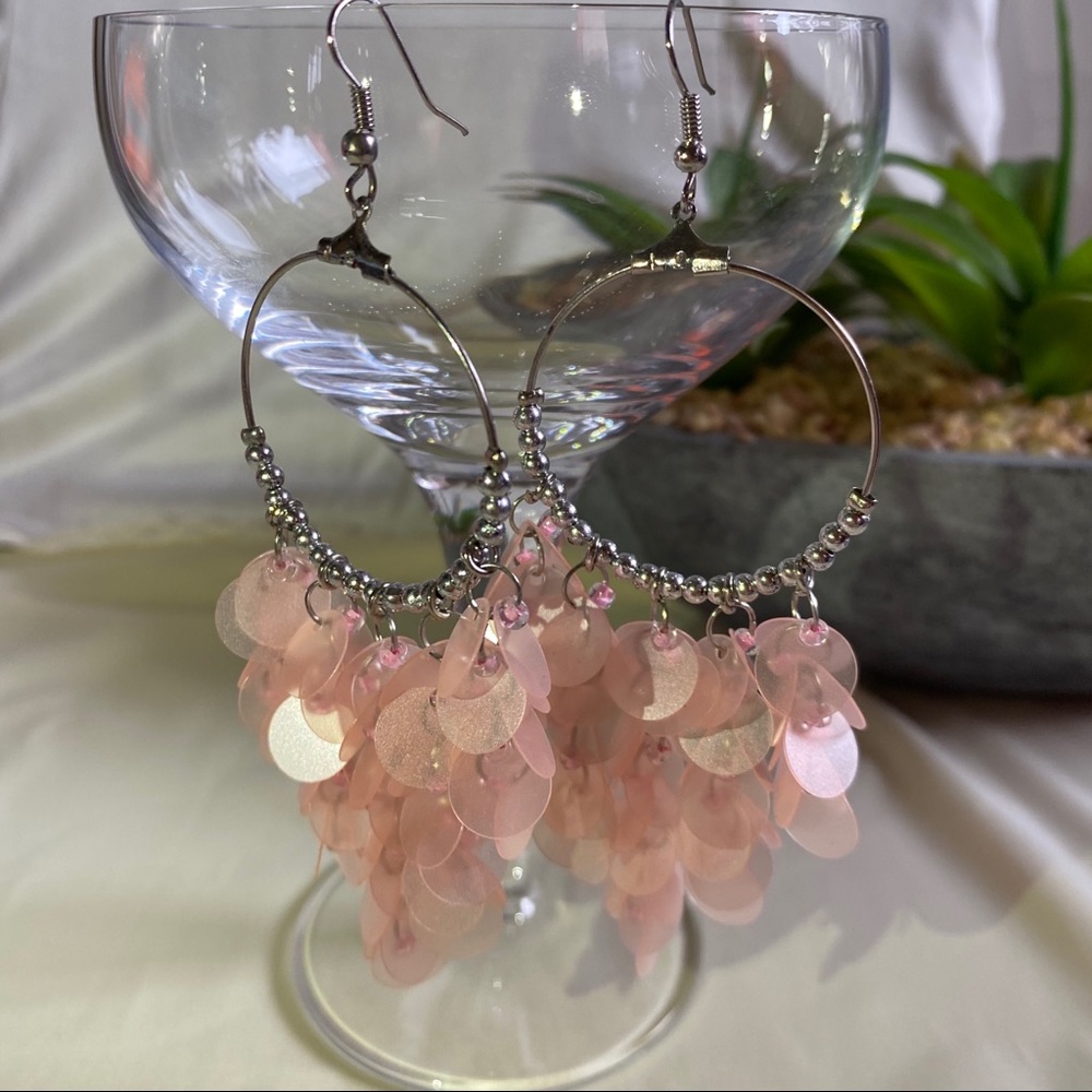 Pink Earrings
